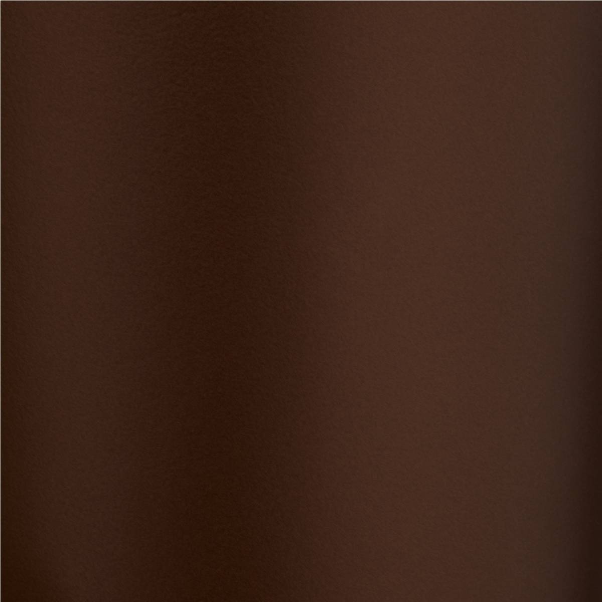 Jarrón "Barrel" Acero, Chocolate, H.40 cm Chocolate