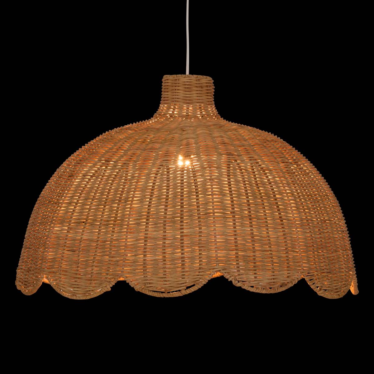 Lámpara colgante "Mili" Marrón, D. 58 cm Marrón