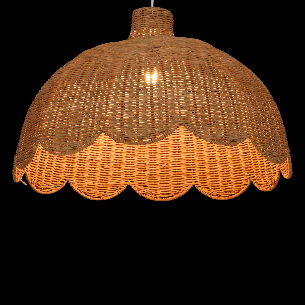 Lámpara colgante "Mili" Marrón, D. 58 cm Marrón