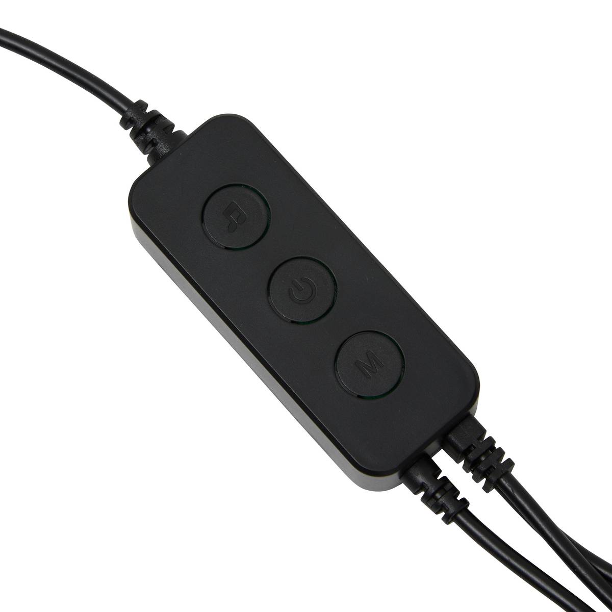 Lote de 2 barras luminosas "Maera" Negro, H.30 cm Negro