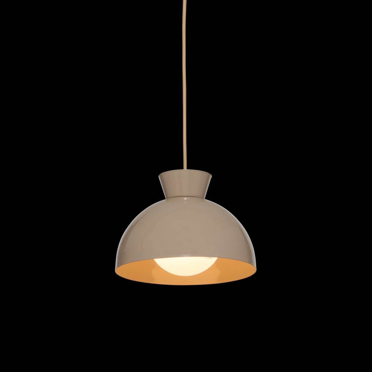 Lámpara colgante "Lito" Beige, Ø 22 cm Beige