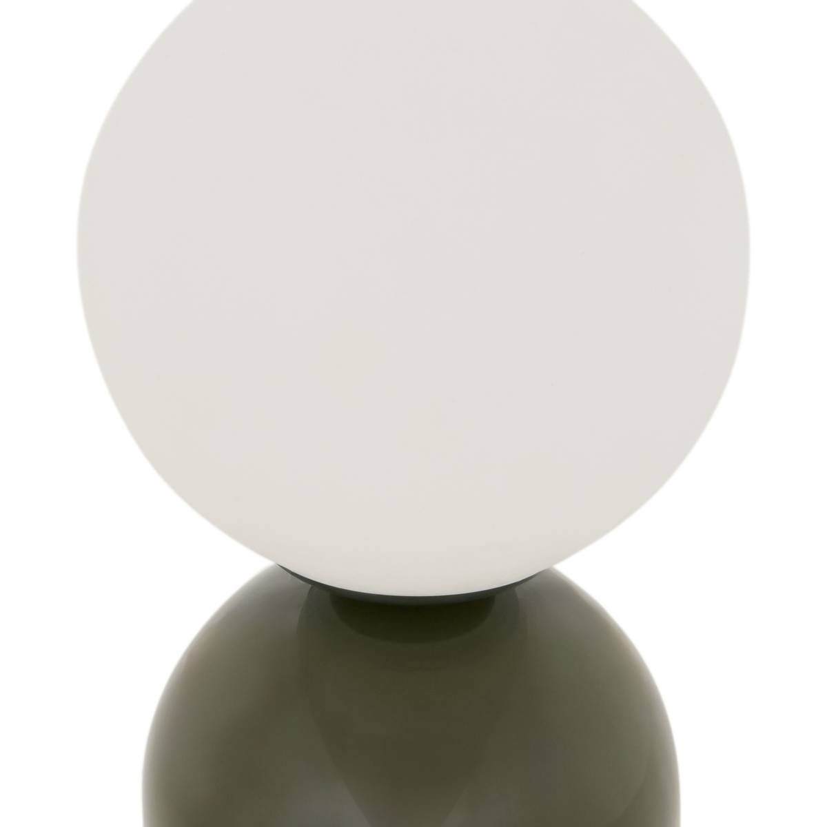 L&aacute;mpara "Bessie" Acero, H.25 cm Beige