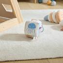 Cubo de actividades infantil "Noa" 13,5 x 13,5 cm Beige