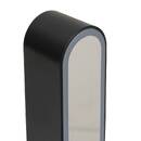 Lote de 2 barras luminosas "Maera" Negro, H.30 cm Negro