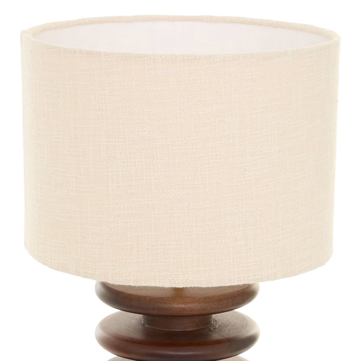 Lámpara "Rochi" Acero, Marrón, H.60 cm Marrón