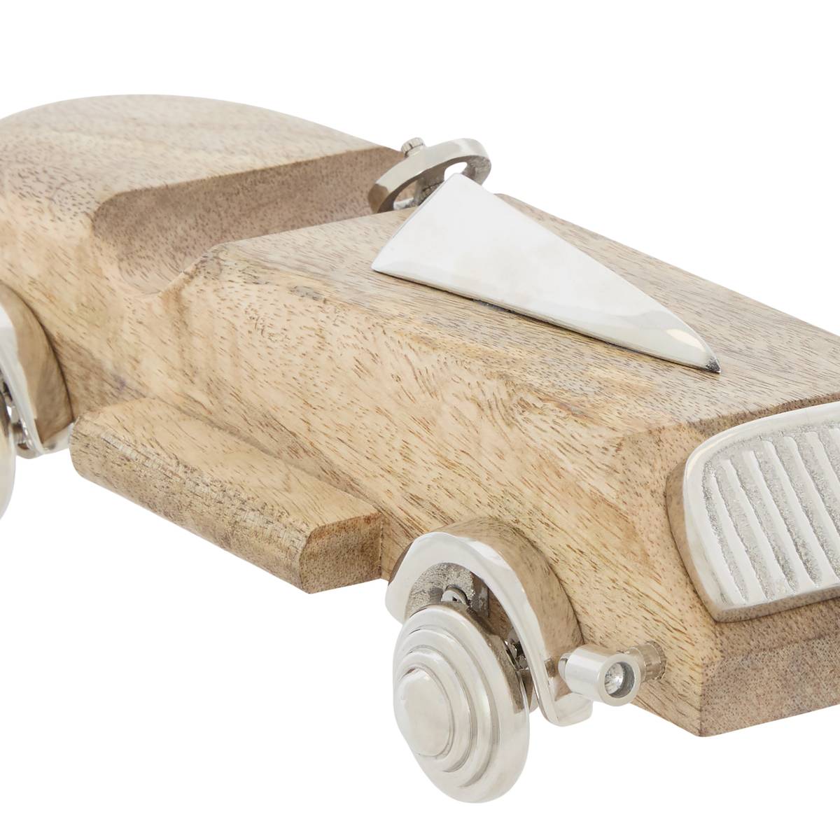Voiture d&eacute;corative "Josie" Manguier, L.25 cm Beige
