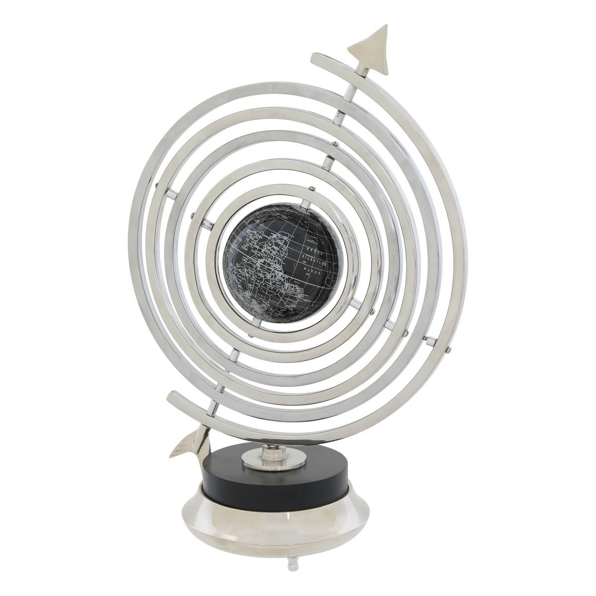 Globo "Hisae" Plata, D.33 cm Plata