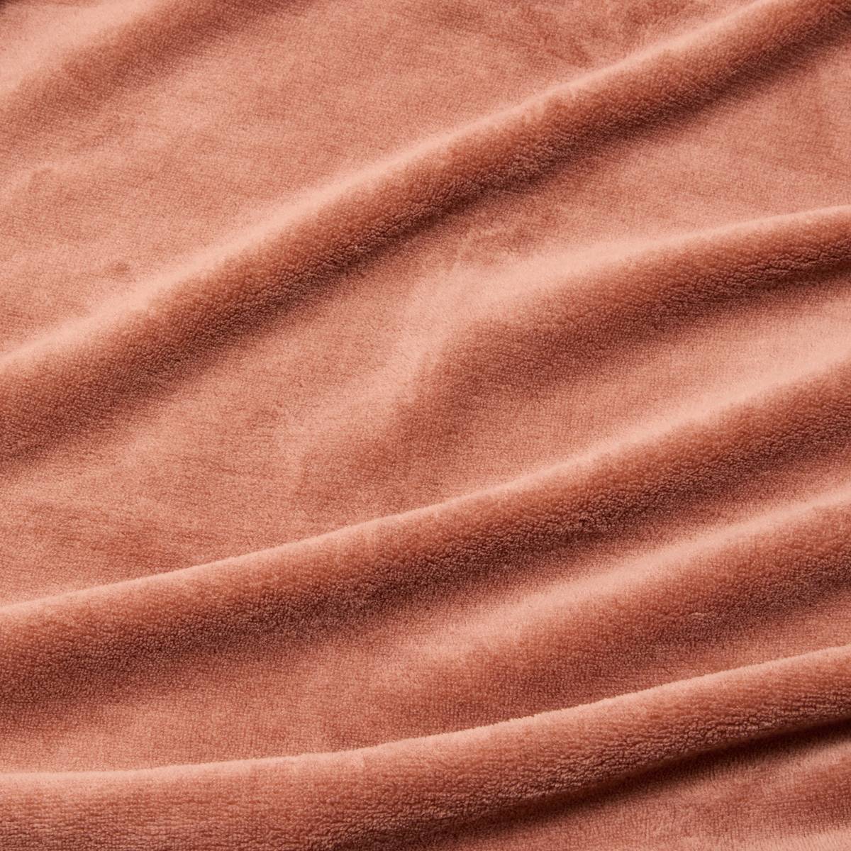 Plaid "Kiesa" Rosa empolvado, 180x130 cm Rosa tierra
