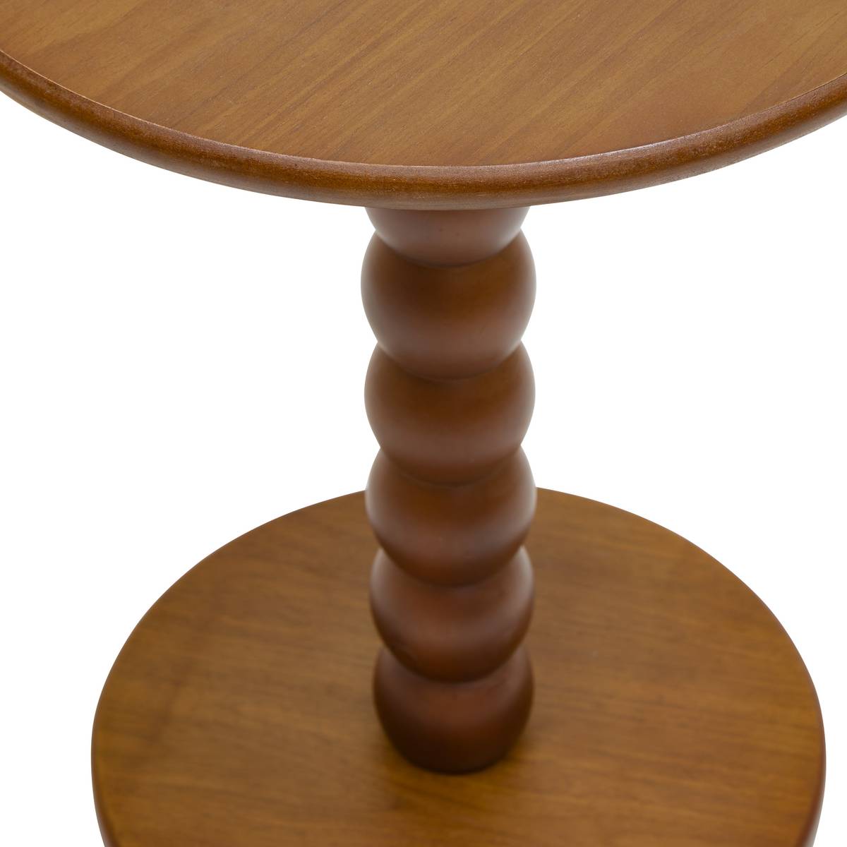 Mesa auxiliar "Chamlo" Pino, Marr&oacute;n, &Oslash; 38 cm Marr&oacute;n