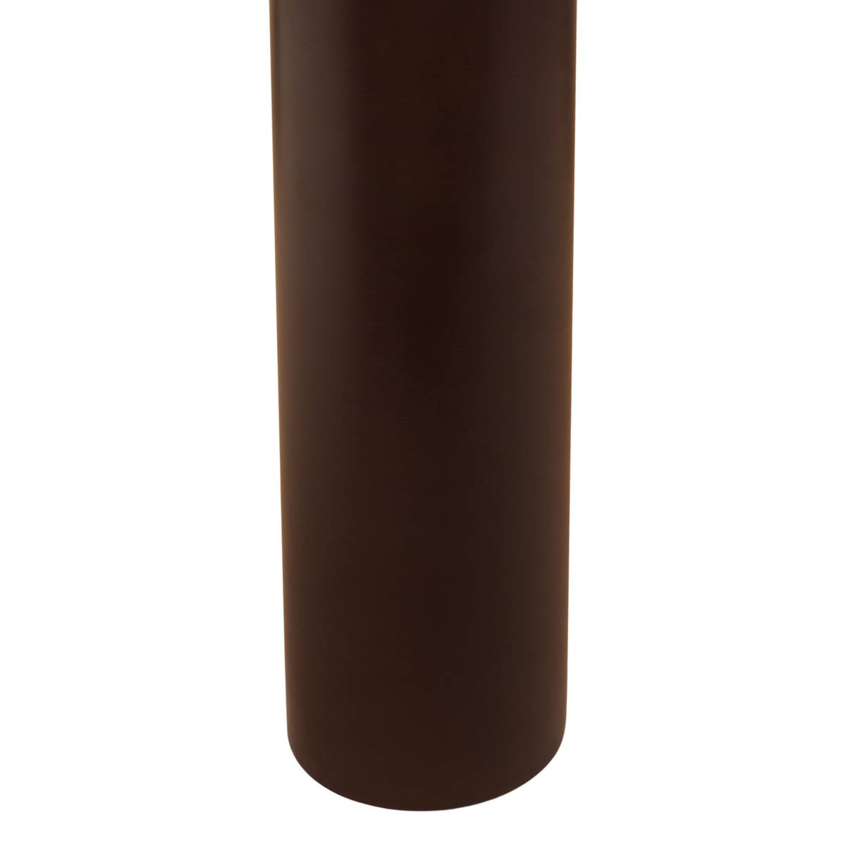 Mesa de centro "Ambra" Vidrio templado, Ámbar, D.80 cm Ámbar