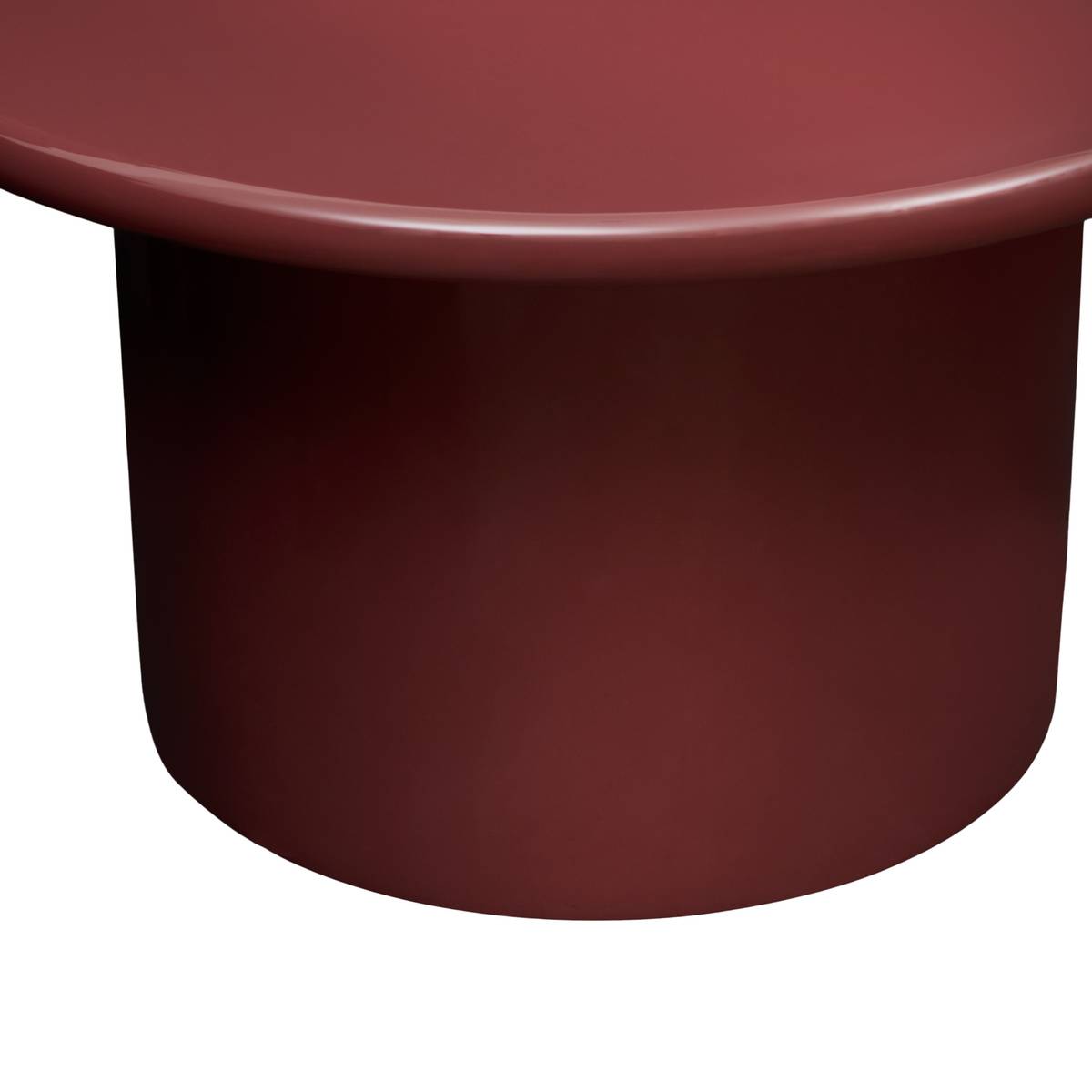 Mesa de centro redonda "Douglas"