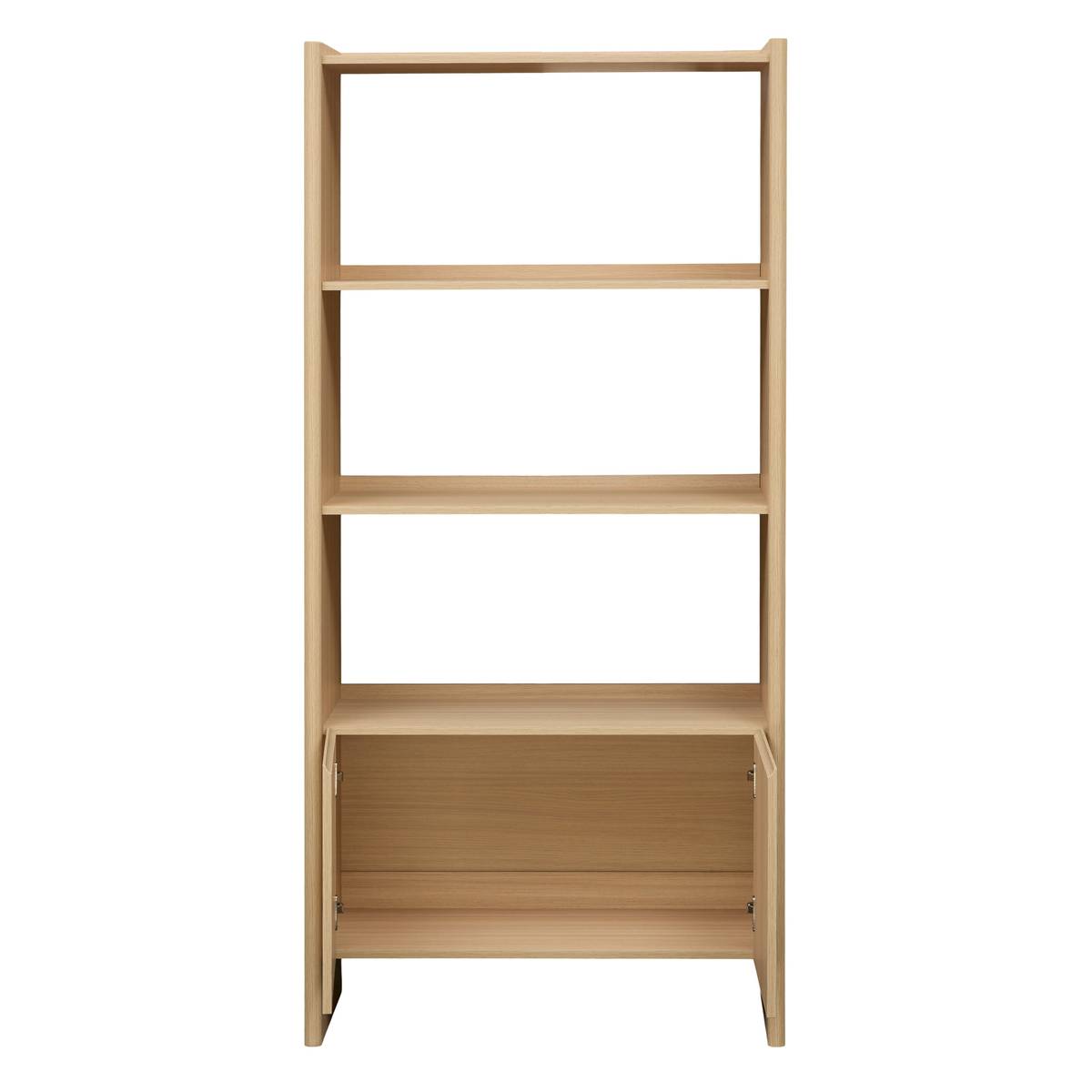 Librer&iacute;a rectangular de 3 niveles "John" Beige, 180x85 cm Beige