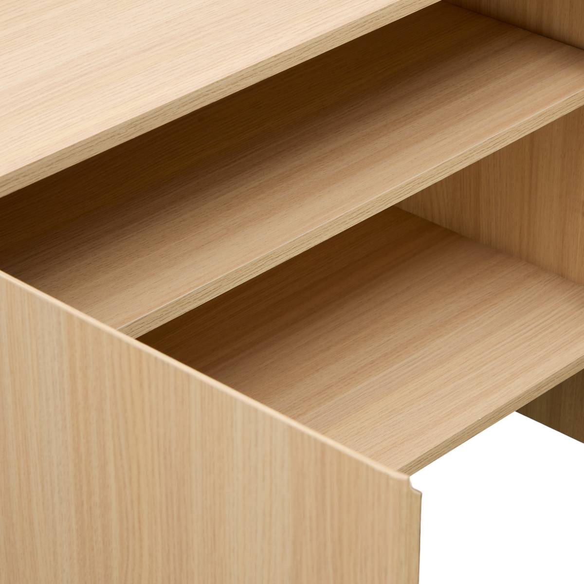 Mueble TV rectangular con 4 puertas y 2 niveles "John"