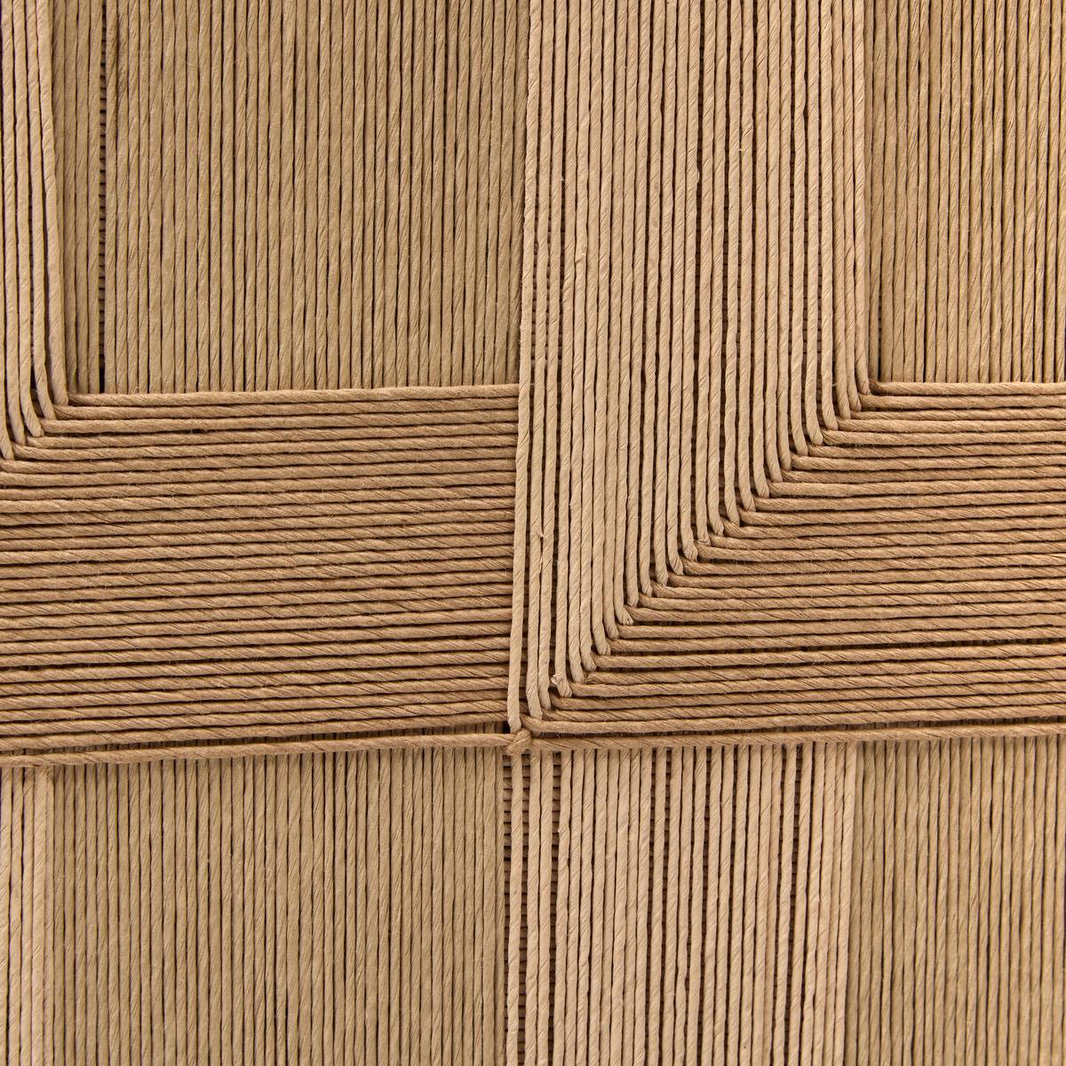 Aparador rectangular 4 puertas 2 niveles Netsi Mango, Miel, 175x75 cm Miel