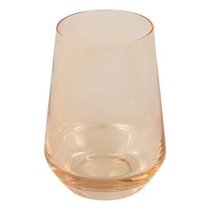 Lot de 4 gobelets bas  "ambre" 410 ml, vidrio, &Aacute;mbar