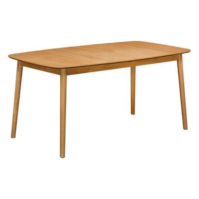 Mesa de comedor extensible "tilda" hevea, 6 plazas