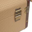 Juego de 2 baúles rectangulares "Bonie" Beige, L.40/45,5 cm Beige