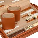 Backgammon "Mady" 18x5 cm CAMEL