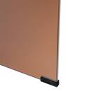 Mesa de centro "Lenia" Vidrio templado, &Aacute;mbar, 110x55 cm &Aacute;mbar