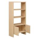 Librer&iacute;a rectangular de 3 niveles "John" Beige, 180x85 cm Beige