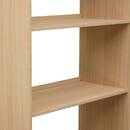 Librer&iacute;a rectangular de 3 niveles "John" Beige, 180x85 cm Beige