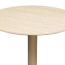 Mesa de bar "Voluto" Beige, &Oslash; 70 cm Beige