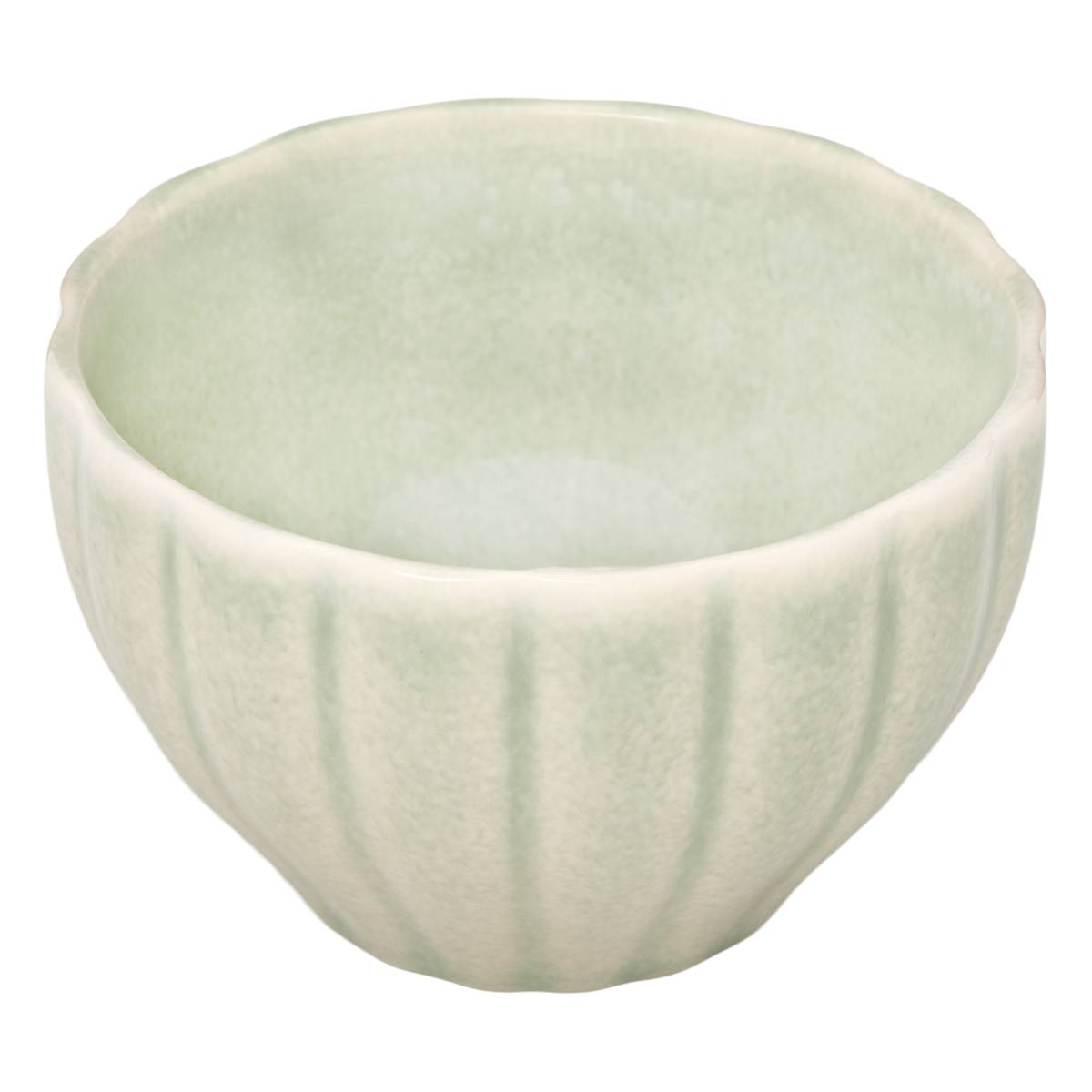 Lote de 4 cuencos "Romy" Gres, &Oslash; 10 cm Verde