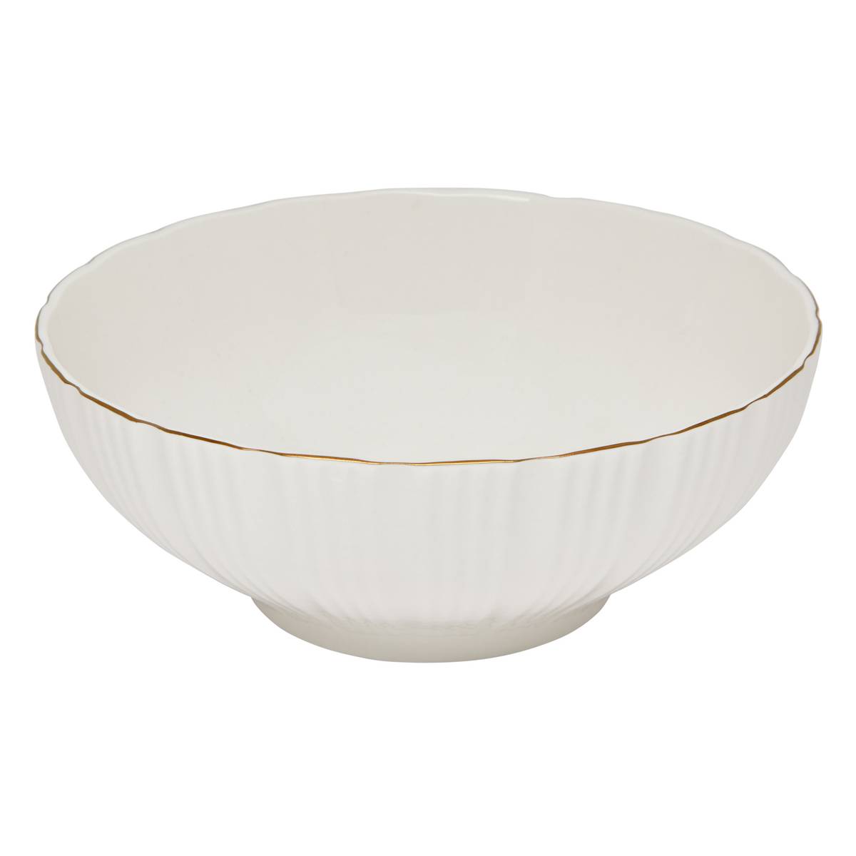Ensaladera "Daphne" Porcelana, D. 24,5 cm Blanco