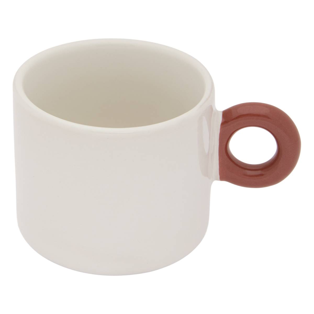 Set de tazas "Homy" 110 ml, Gres, Multicolor Multicolor