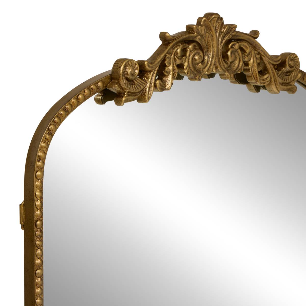 Espejo de arco "Mona" Vidrio, Dorado, 160x60 cm Oro