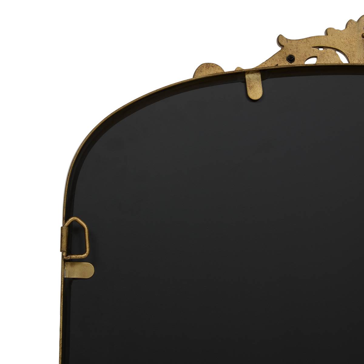 Espejo de arco "Mona" Vidrio, Dorado, 160x60 cm Oro