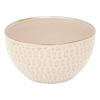 Cuenco "ella" 650 ml, loza, beige