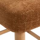 Taburete de bar "Noali" Hevea, Bronce, Al.104,5 cm Bronce
