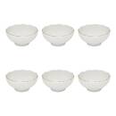 Cuenco "Daphne" Porcelana, Blanco Blanco