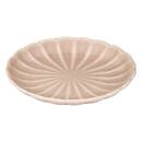 Lote de 4 platos para pan "Romy" Gres, D.15,3 cm Rosa