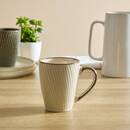 Taza "Ella" 350 ml, Loza, Blanco Blanco