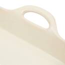 Fuente rectangular para horno "Tierra desconocida" Gres, 31,7x25 cm, Beige Beige