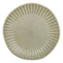 Lote de 4 platos de postre "Nyero" Loza, D. 21,5 cm Verde