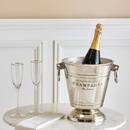 Cubitera para champ&aacute;n "Champagne" 6L, Aluminio, Plata Plata