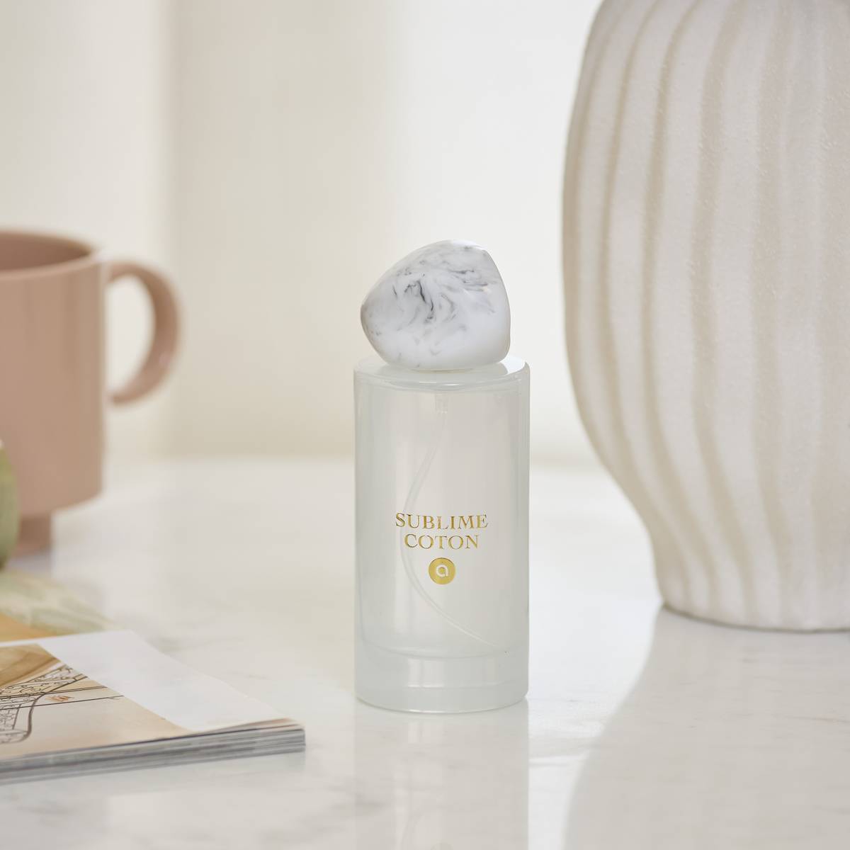 Ambientador en spray "Liana" Algodón Sublime, 100ml Beige / Marfil