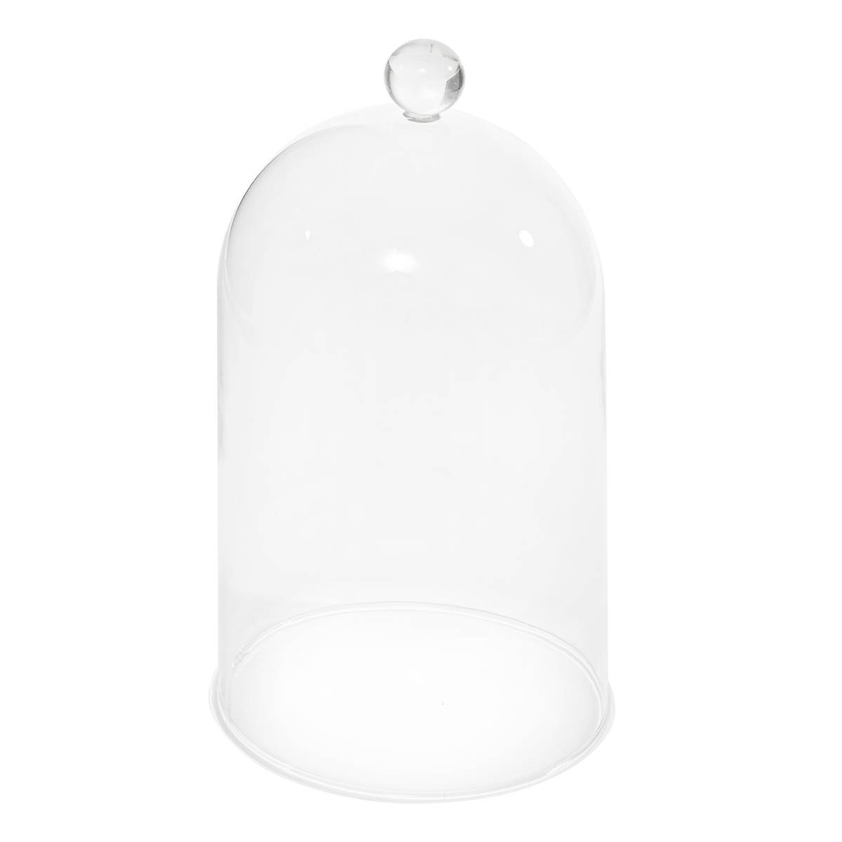 Campana de presentación "Bella" Vidrio, Transparente, Al.22,5 cm Transparente