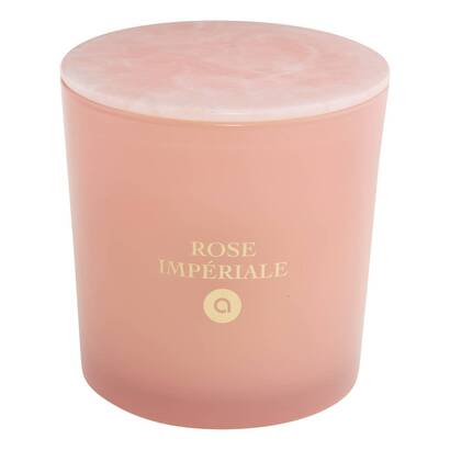 Vela arom&aacute;tica redonda "liana" rosa, 320g