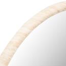 Espejo "Trudy" Beige cuerda, Ø55 cm Beige cuerda