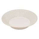 Juego de 6 platos hondos "Camille" Gres, Ø20 cm Blanco