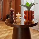 Vela decorativa "Homy" H.14,8 cm Beige
