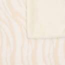 Manta "Boucly" Lino beige, 160x120 cm Beige