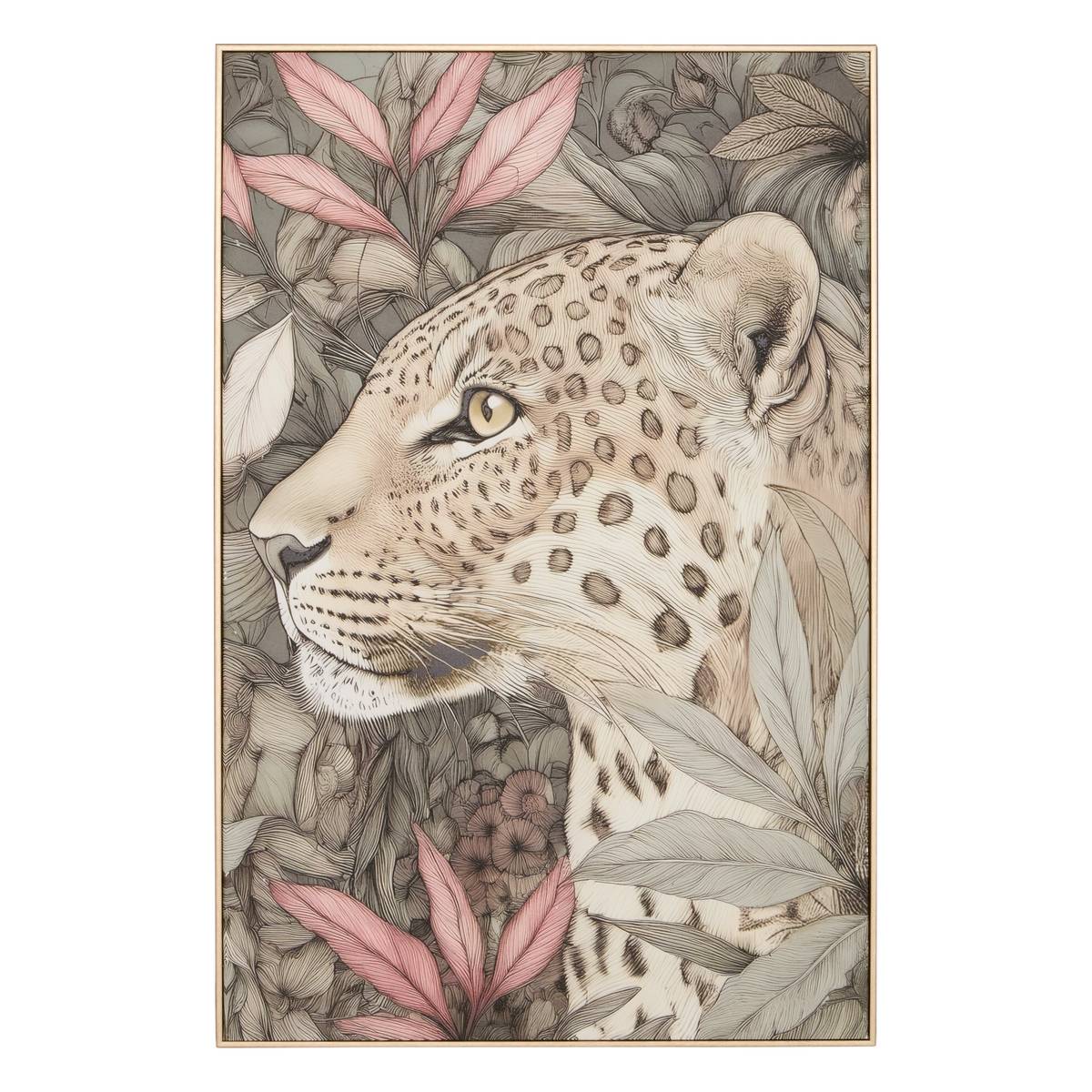Lienzo 3D "Leonie" 58x88 cm, Multicolor Multicolor