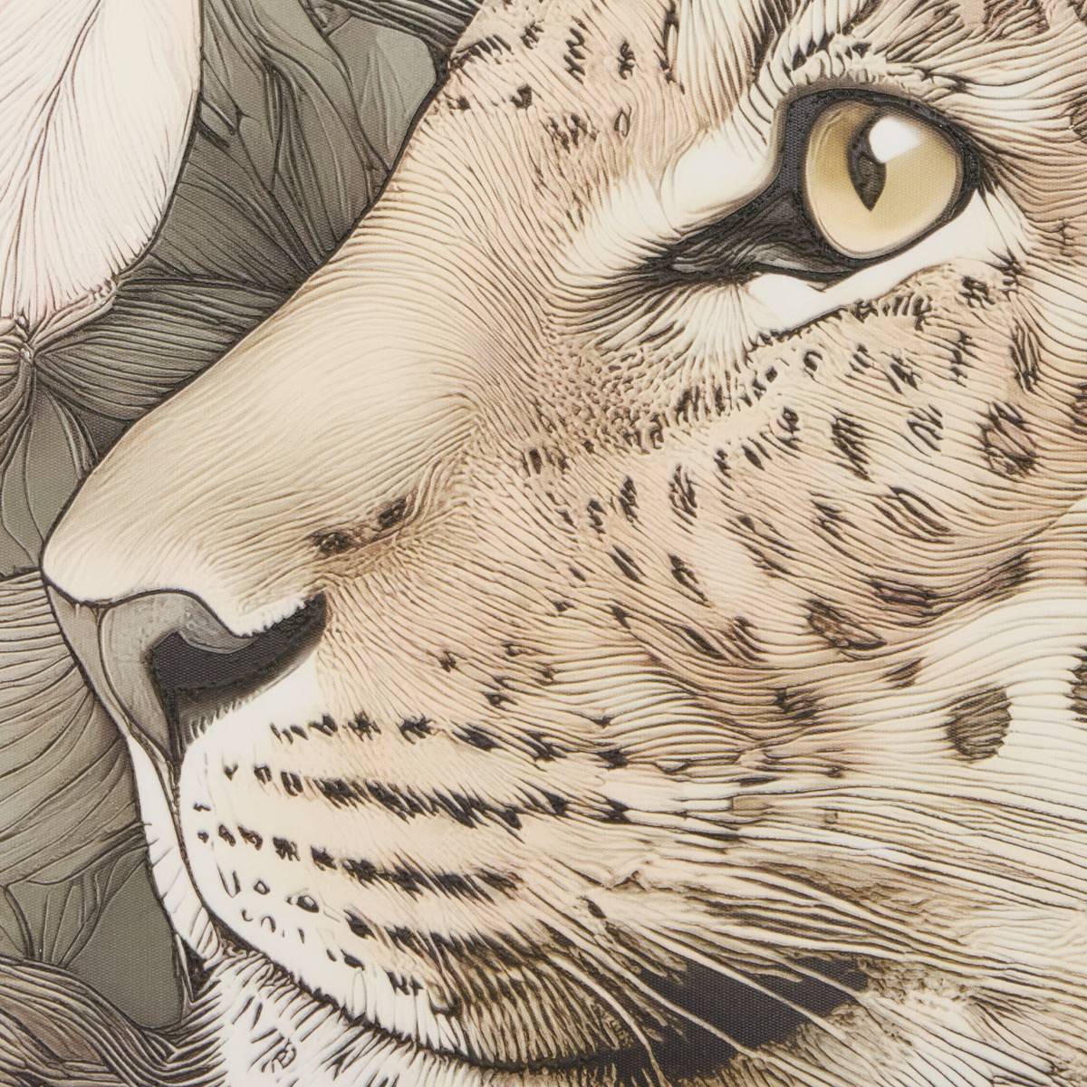 Lienzo 3D "Leonie" 58x88 cm, Multicolor Multicolor