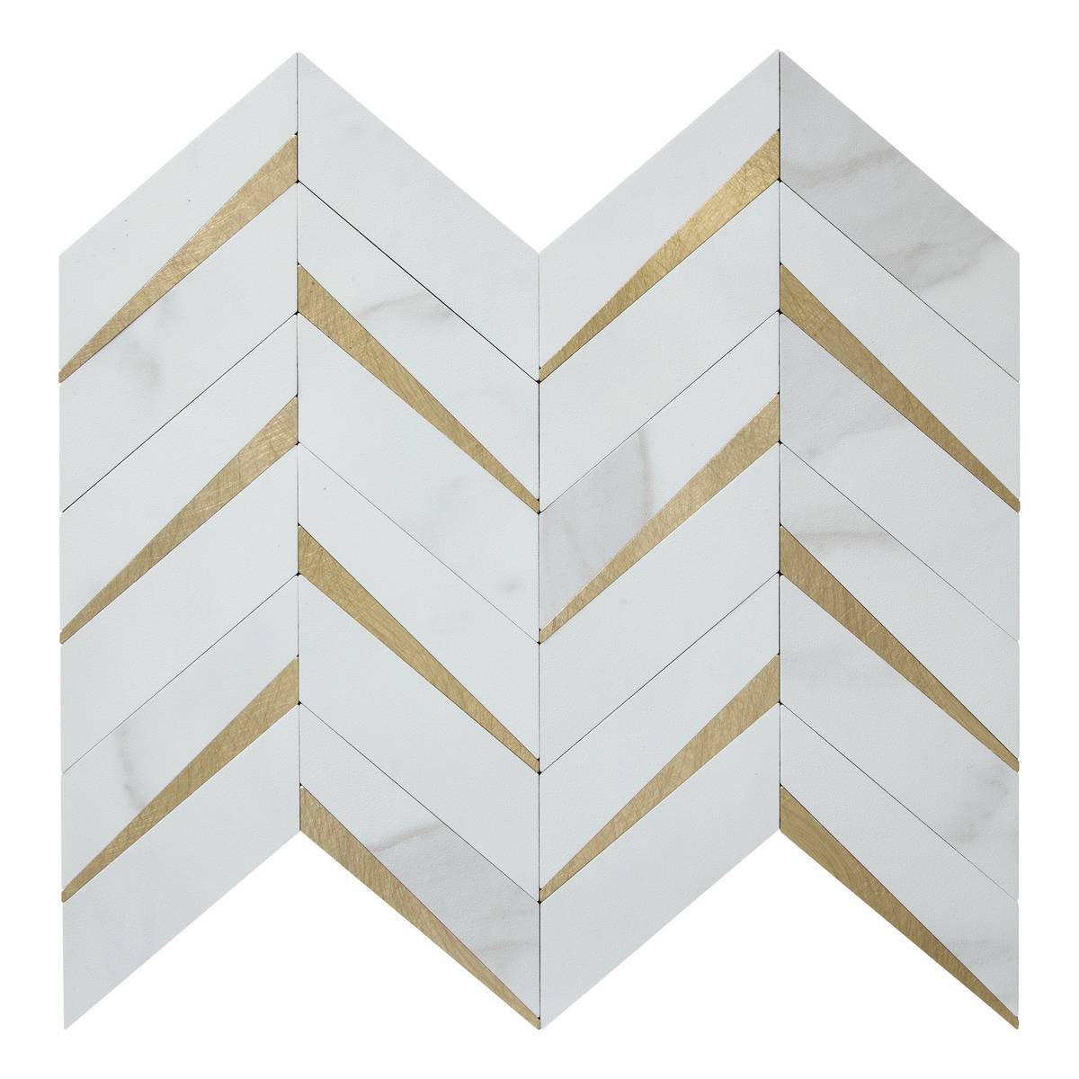 Lote de 2 pegatinas de pared "Mina" Blanco, 31x31 cm Blanco