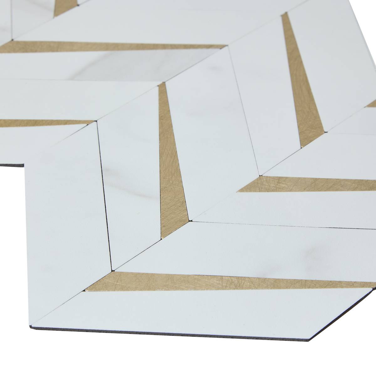 Lote de 2 pegatinas de pared "Mina" Blanco, 31x31 cm Blanco